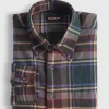 Flannel Plaid Sport Shirt