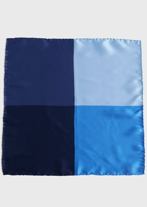 Four Color Satin Pocket Square