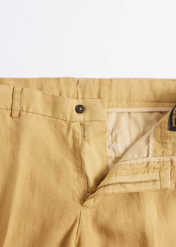 Garment Washed Linen Pant