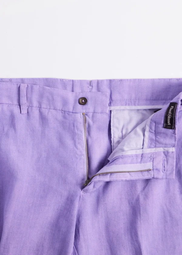 Garment Washed Linen Pant