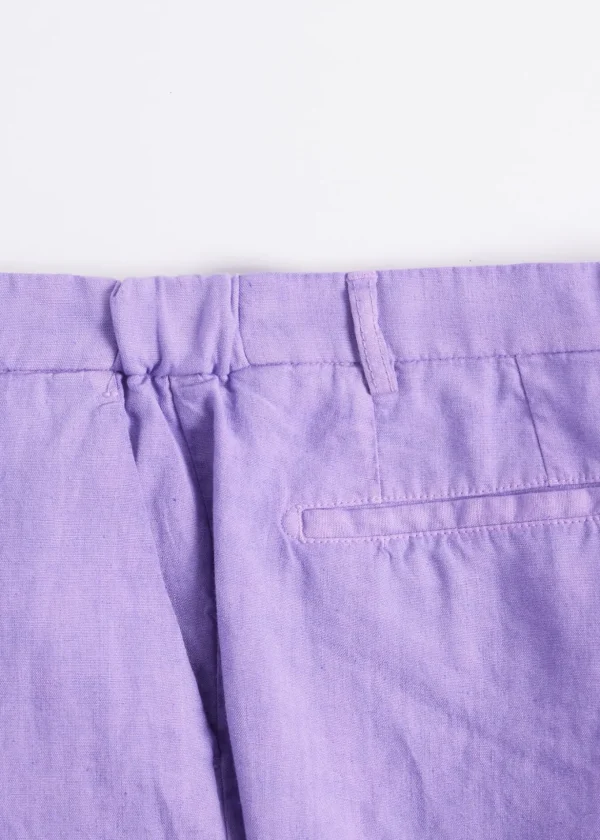 Garment Washed Linen Pant