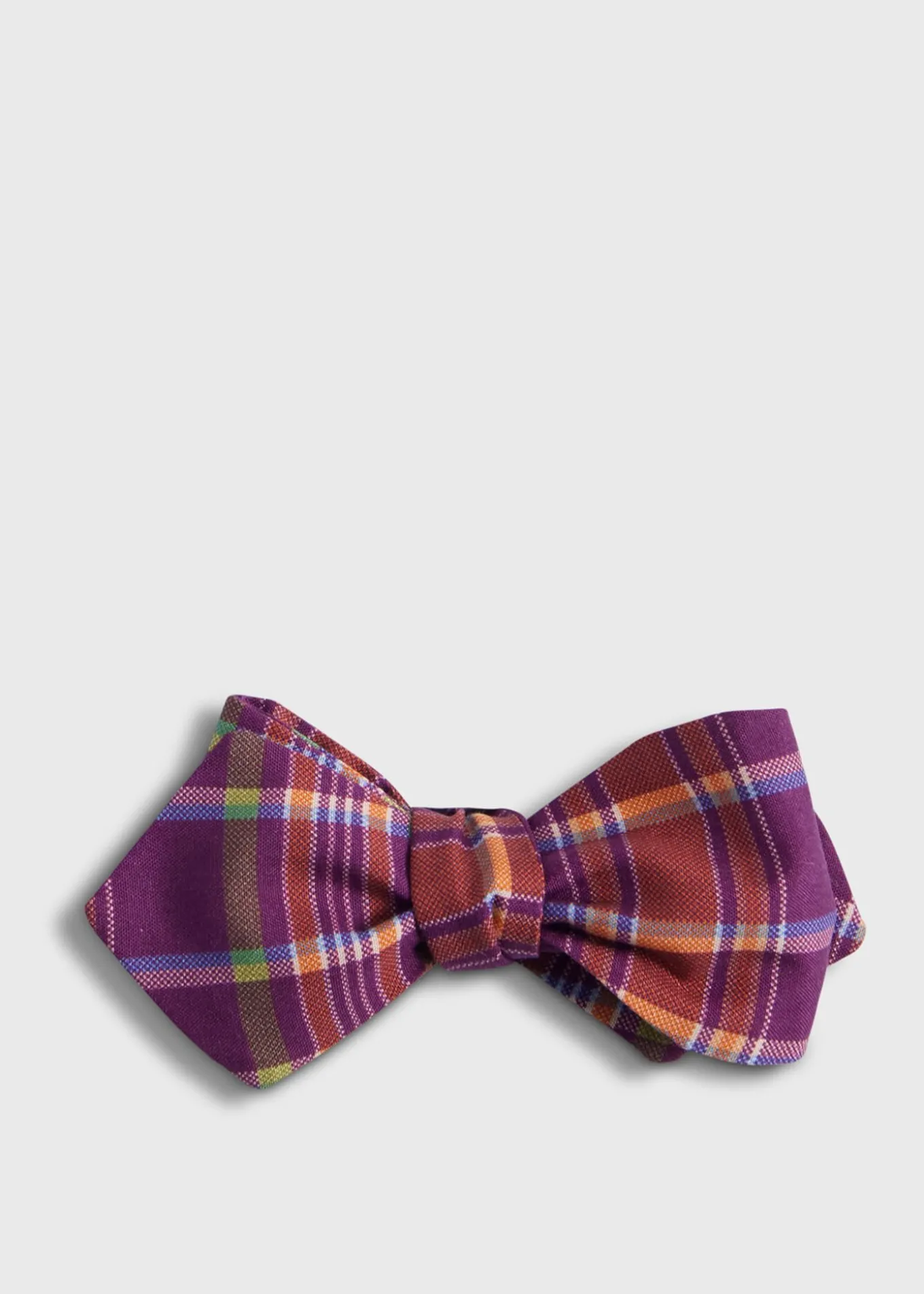habotai_silk_plaid_bow_ti_0.webp Habotai Silk Plaid Bow Tie