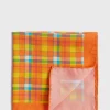 Habotai Silk Plaid Pocket Square