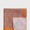 Habotai Silk Tossed Pine Pocket Square