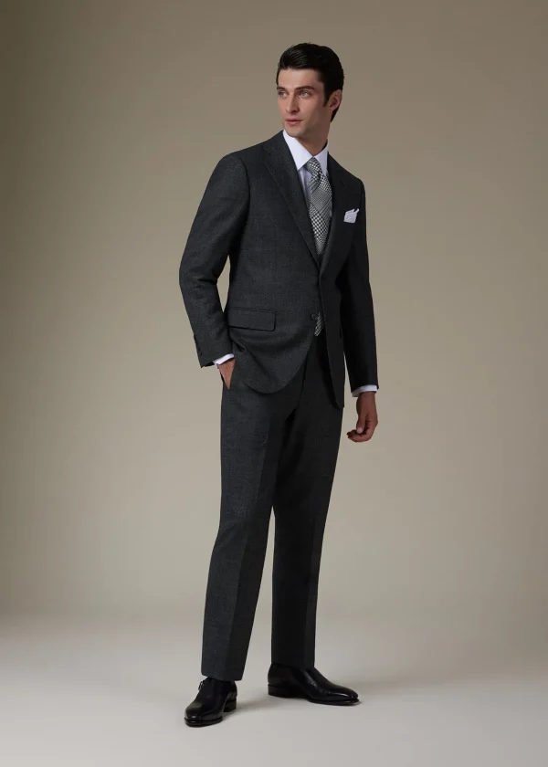 Heather Nailhead Wool Andrew Suit