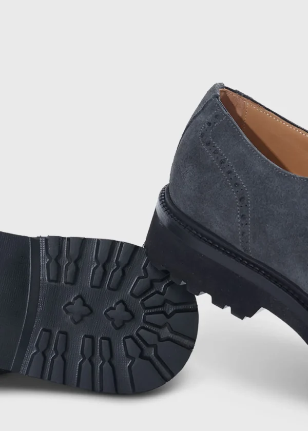 Homer Suede Wing Tip Oxford