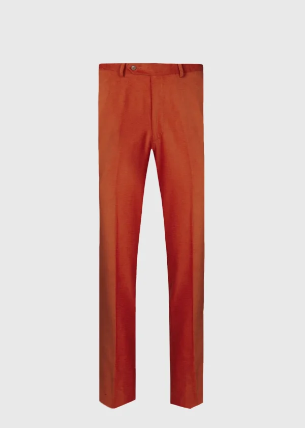 Horizontal Cotton Corduroy Trouser
