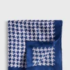 Houndstooth Silk Pocket Square