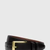 Kipskin Leather Dress Belt