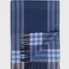 Lambswool & Cashmere Plaid Scarf