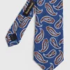 Linen & Silk Summer Paisley Tie