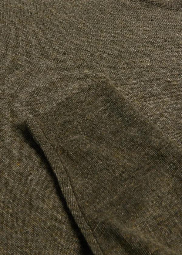 Linen Crewneck Sweater