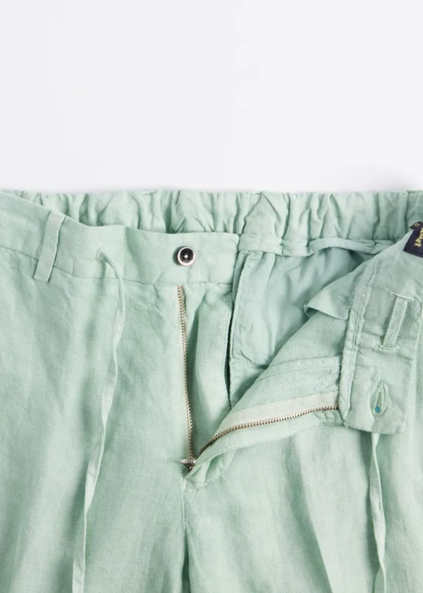 Linen Drawstring Trouser