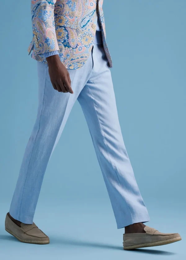 Linen Drawstring Trouser