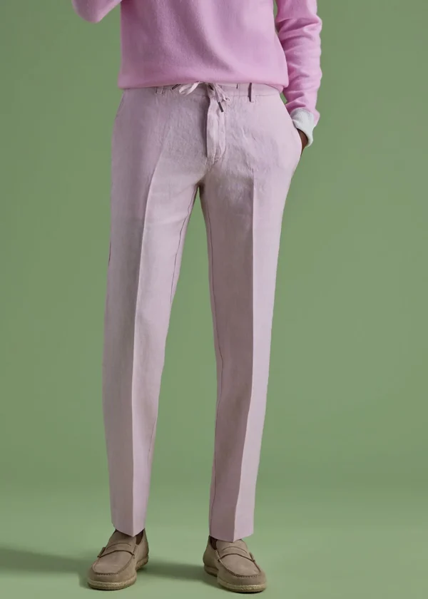 Linen Drawstring Trouser