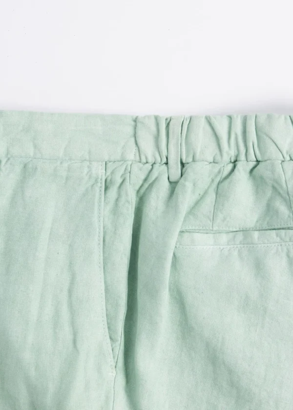 Linen Drawstring Trouser
