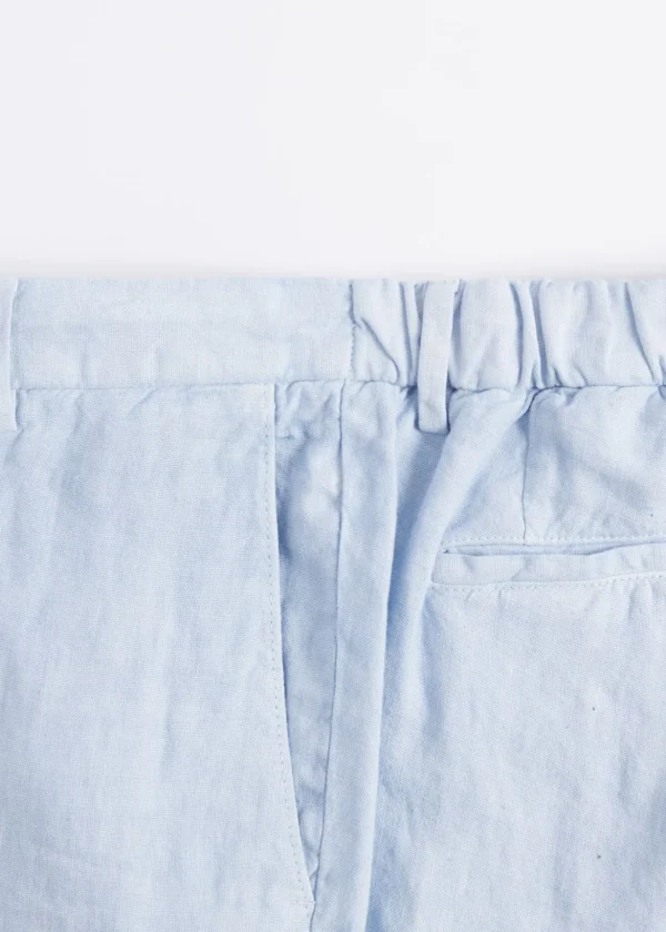 Linen Drawstring Trouser
