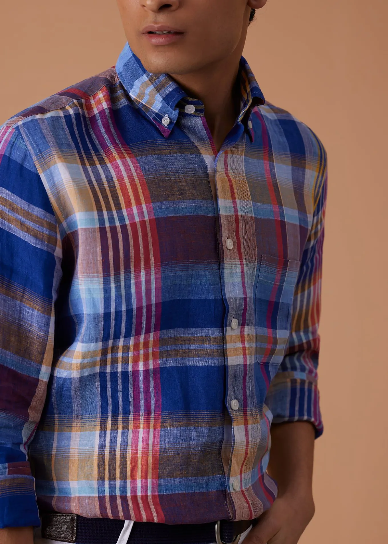 linen_plaid_sport_shirt_3.webp Linen Plaid Sport Shirt
