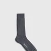 Merino Wool Ribbed Sock