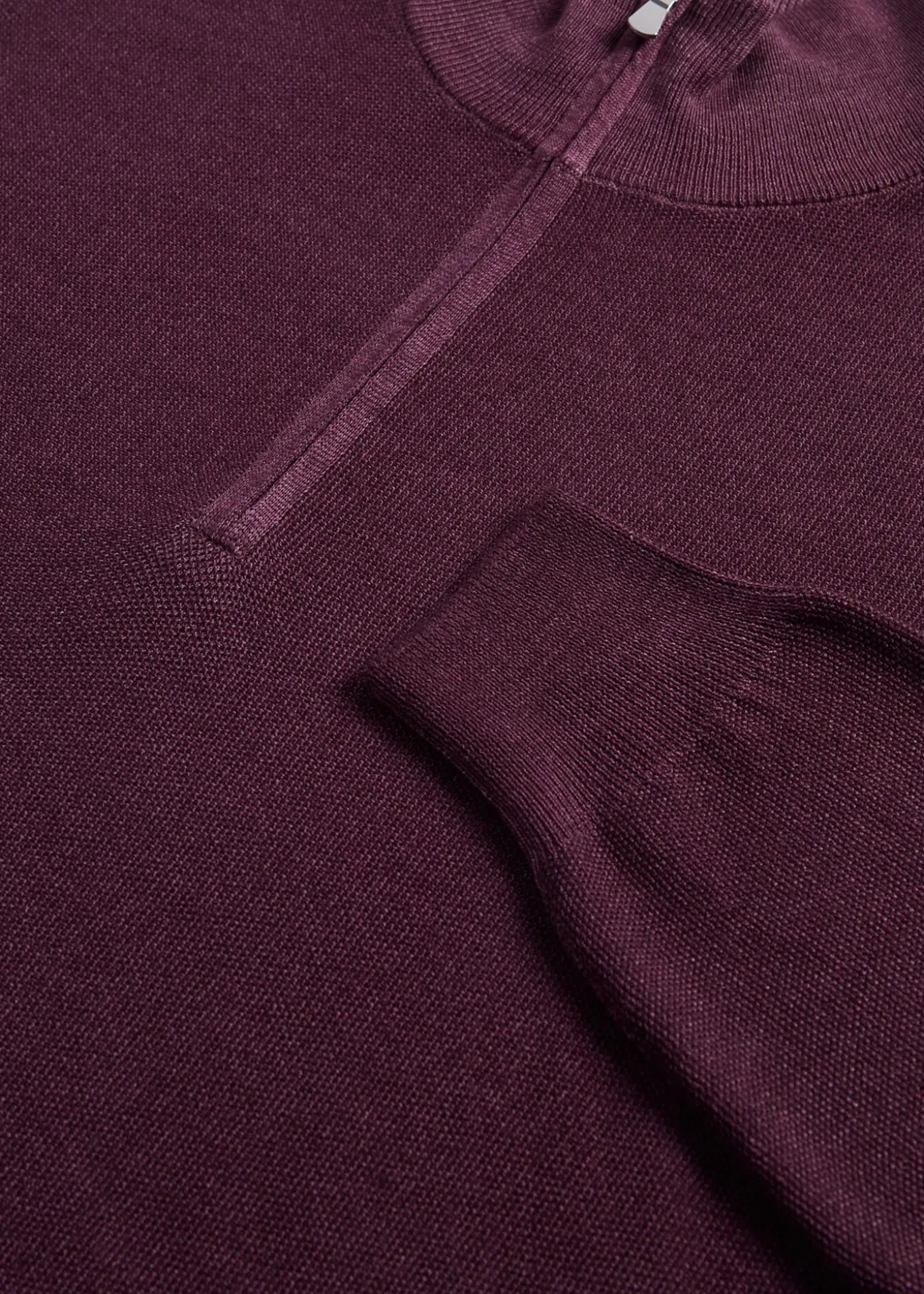 merino_wool_rice_stitch_q_1-1.webp Merino Wool Rice Stitch Quarter Zip Sweater