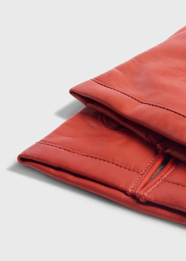 Nappa Leather Saddle Stitch Glove