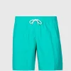 Nylon Solid Color Swim Trunk