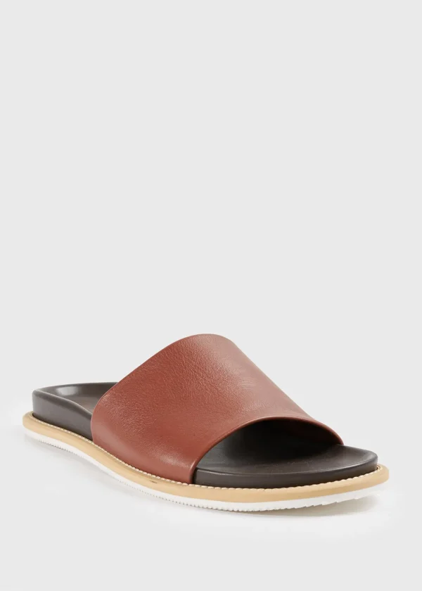 Palma Leather Slide