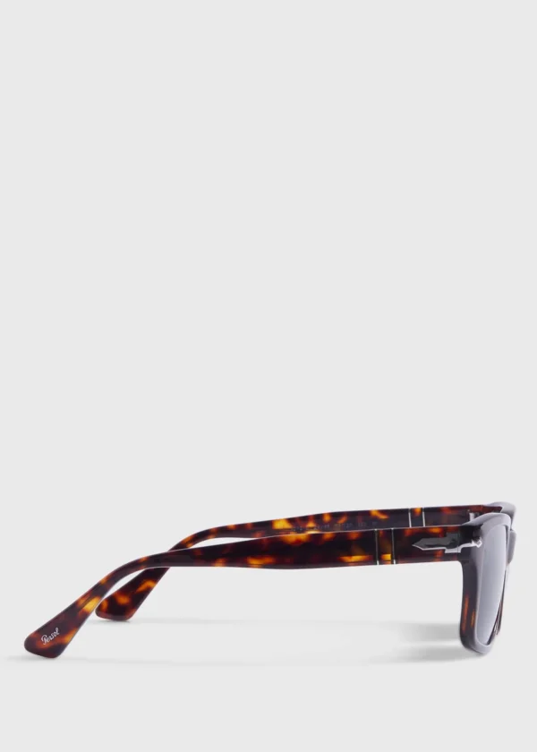 Persol® Havana Sunglasses With Black Lens