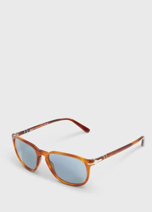 Persol® Terra Di Siena With Crystal Blue Lens