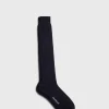 Pima Cotton Wide Rib Sock