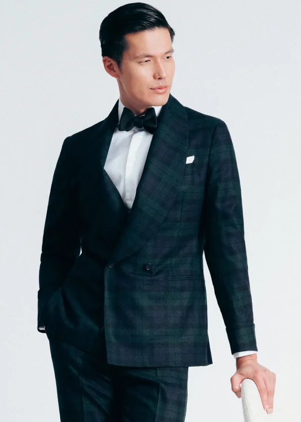 Piqué Bib Front Tuxedo Shirt