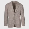 Plaid Garment Washed Cotton Jacket
