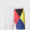 Printed Flag Swim Shorts
