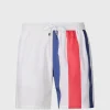Printed Flag Swim Shorts