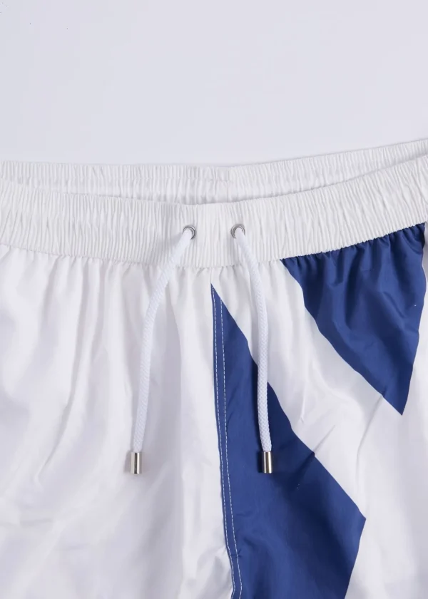 Printed Flag Swim Shorts
