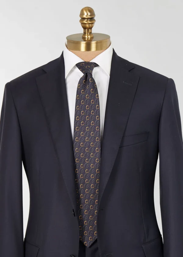Printed Silk Belts And Bits Tie