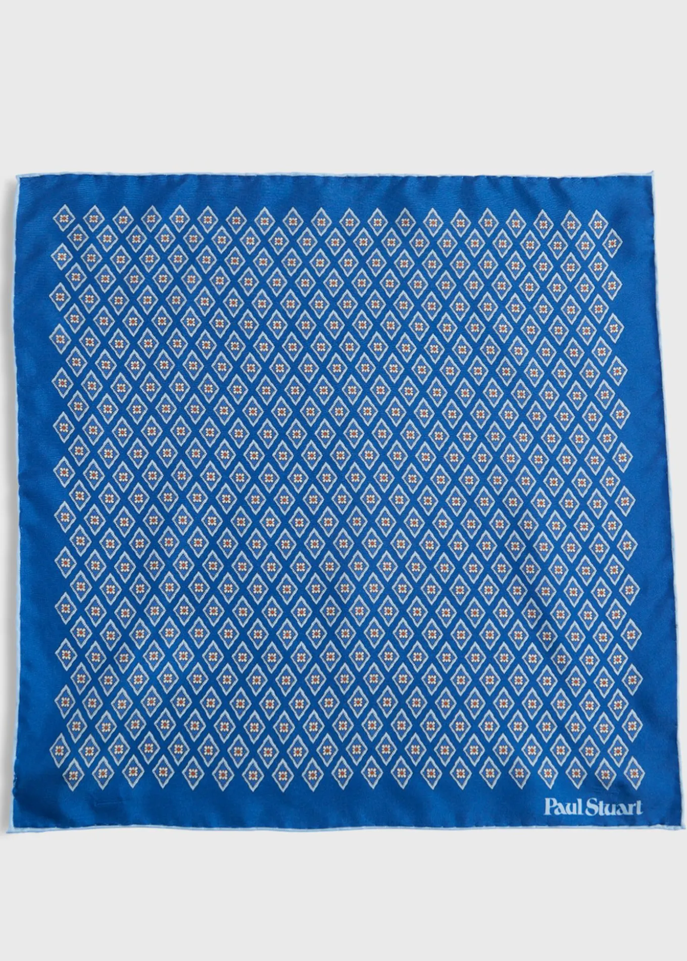 printed_silk_diamond_moti_2.webp Printed Silk Diamond Motif Pocket Square