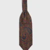 Printed Wool Paisley Ascot