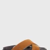Punta III Shearling Crossover Slide