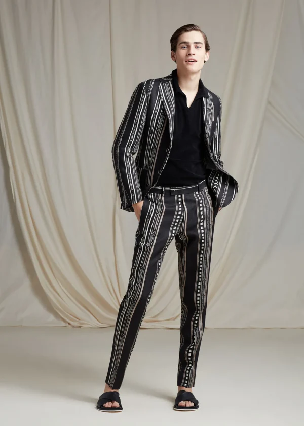 Punta Leather Slide