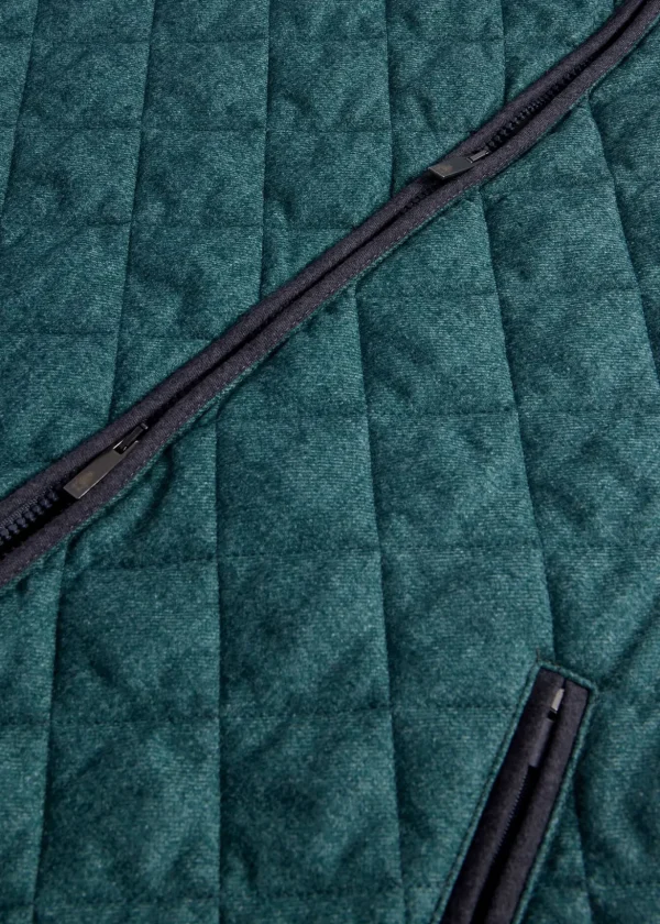 Quilted Wool Vest