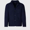 Ribbed Sweater Jacket