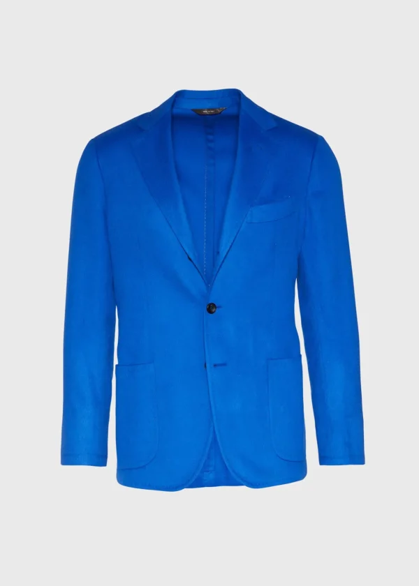 Royal Blue Cashmere Soft Jacket
