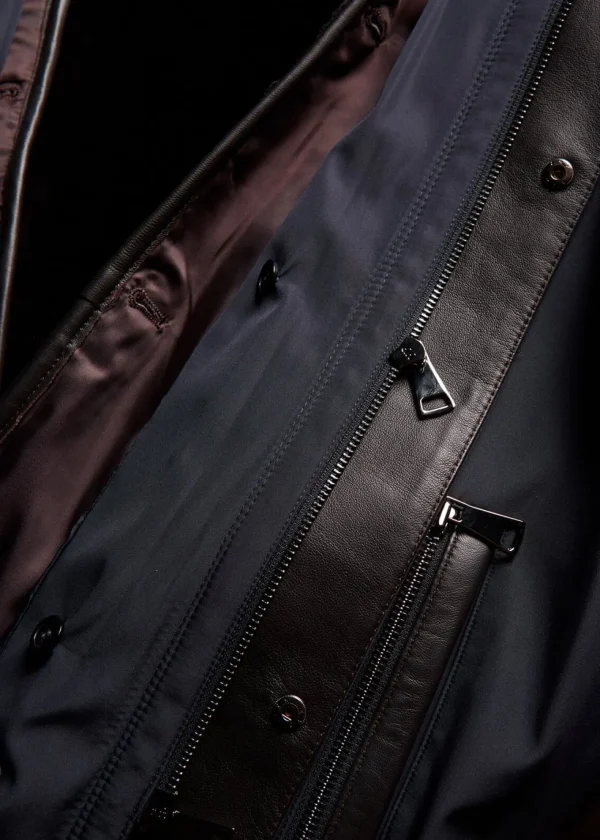 Shearling Rain Jacket
