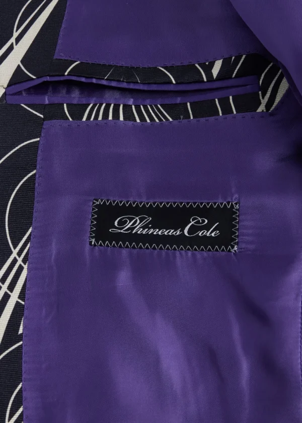 Silk Deco PrintedDinner Jacket