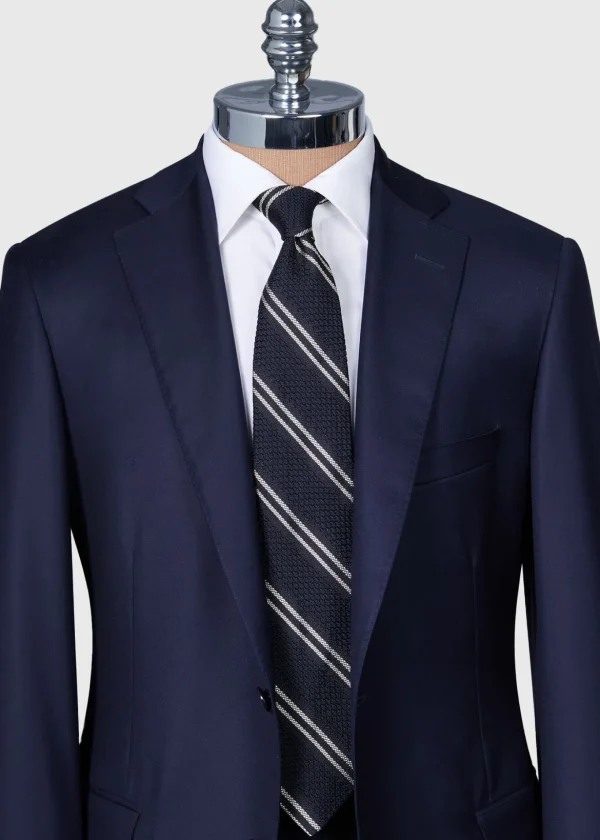 Silk Grenadine Stripe Tie