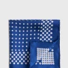 Silk Twill Dot Pocket Square