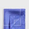 Silk Twill Dot Print Pocket Square