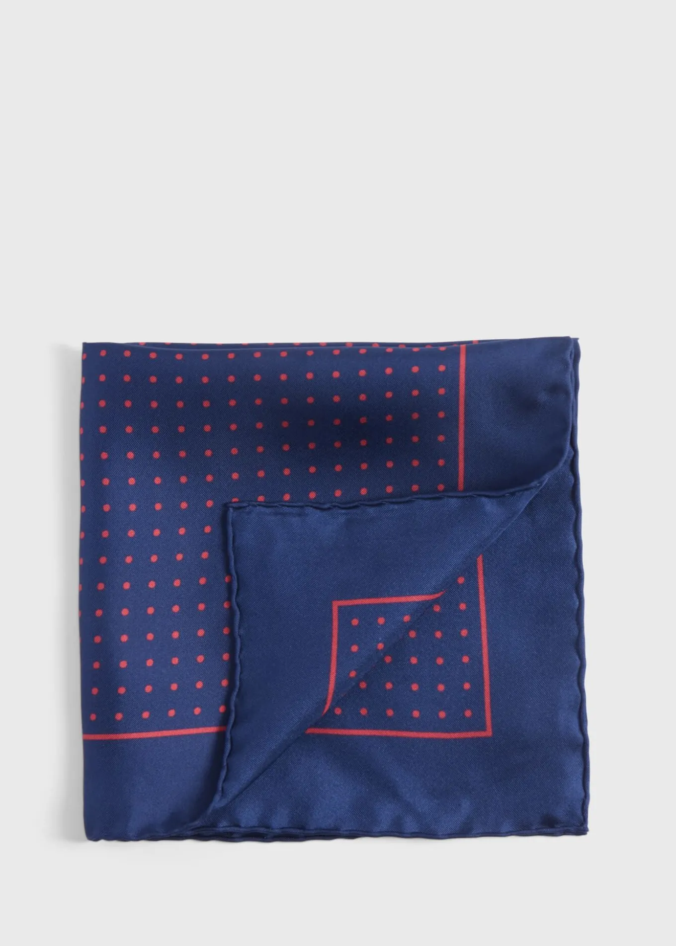 silk_twill_dot_print_pock_0-5.webp Silk Twill Dot Print Pocket Square
