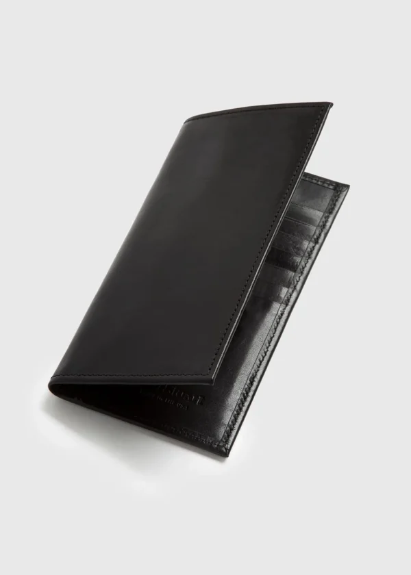 Slim Secretary Vachetta Leather Wallet